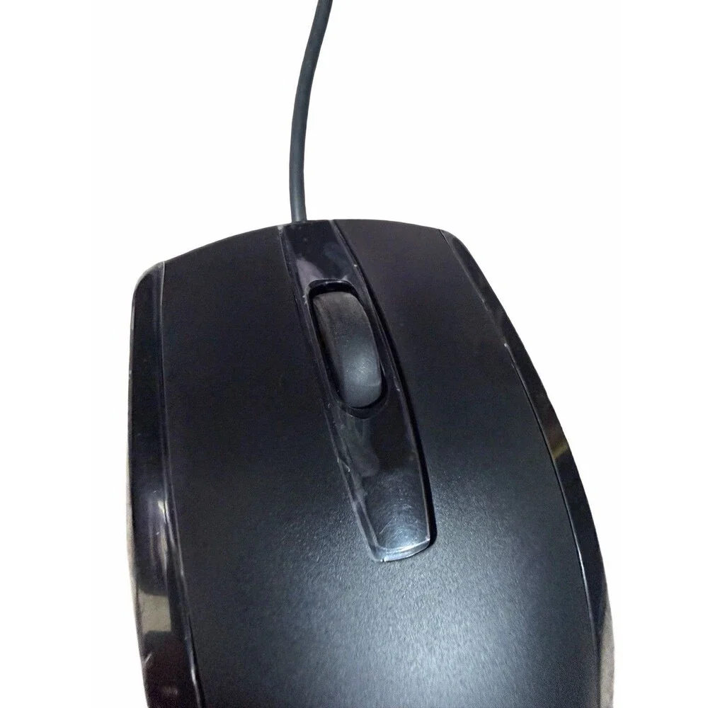 Hp Mouse P/N : 697738 001 USB Wired OPTICAL Mouse, new Without Box
